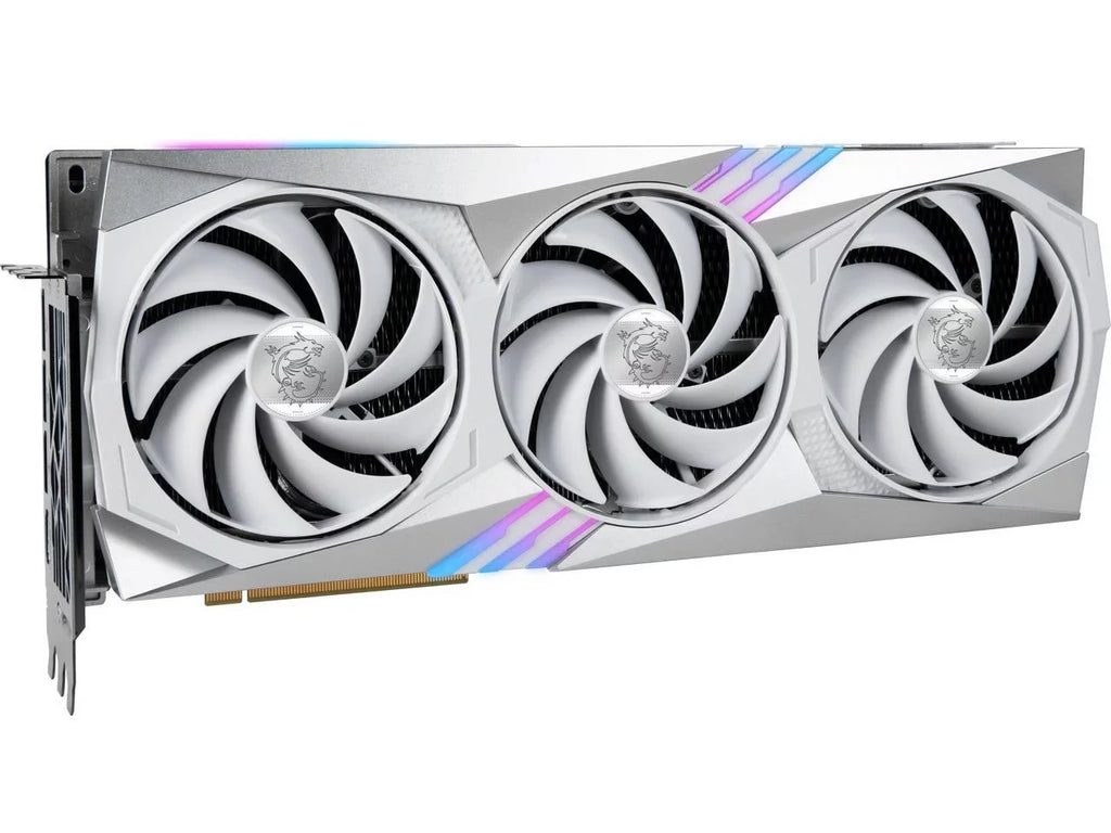 MSizeI Gaming (MSizeI) GeForce RTX 4070 Ti GGDR6X 12GB PCI-E 4.0 RTX 4070 Ti GAMING X TRIO WHITE 12G