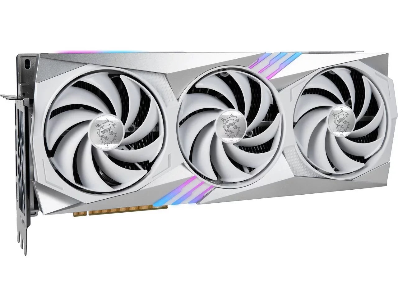 MSizeI Gaming (MSizeI) GeForce RTX 4070 Ti GGDR6X 12GB PCI-E 4.0 RTX 4070 Ti GAMING X TRIO WHITE 12G