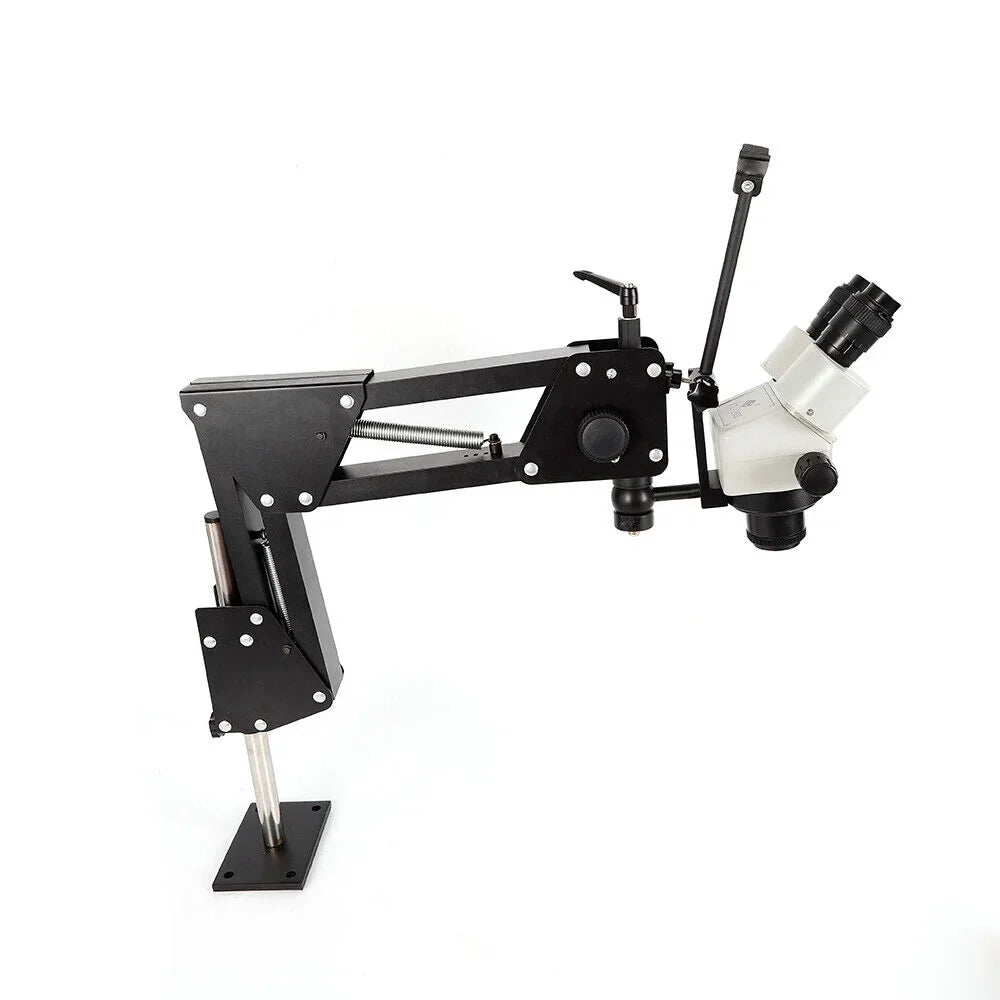 ZhdnBhnos Multi-Directional Microscope Micro Inlaid Mirror Sizetand with Sizepring Bracket Gem Diamond Sizeetting Machine Jewelry Making Tool