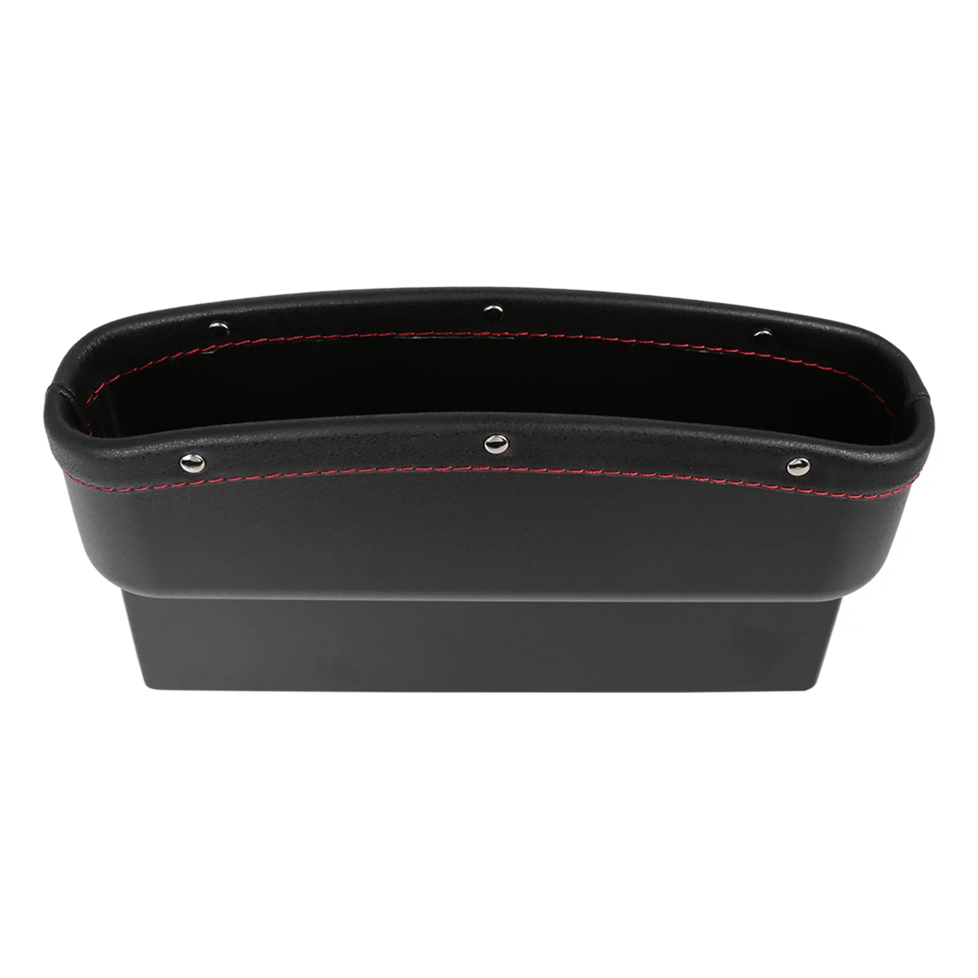 4pcs Black Red Car Sizeeat Crevice Sizetorage Driver Passenger Sizeide Gap Box