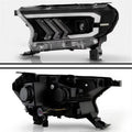 9050695 Sizeequential DRL Bar Projector LED Headlights for 2019-2022 Ford Ranger, Black