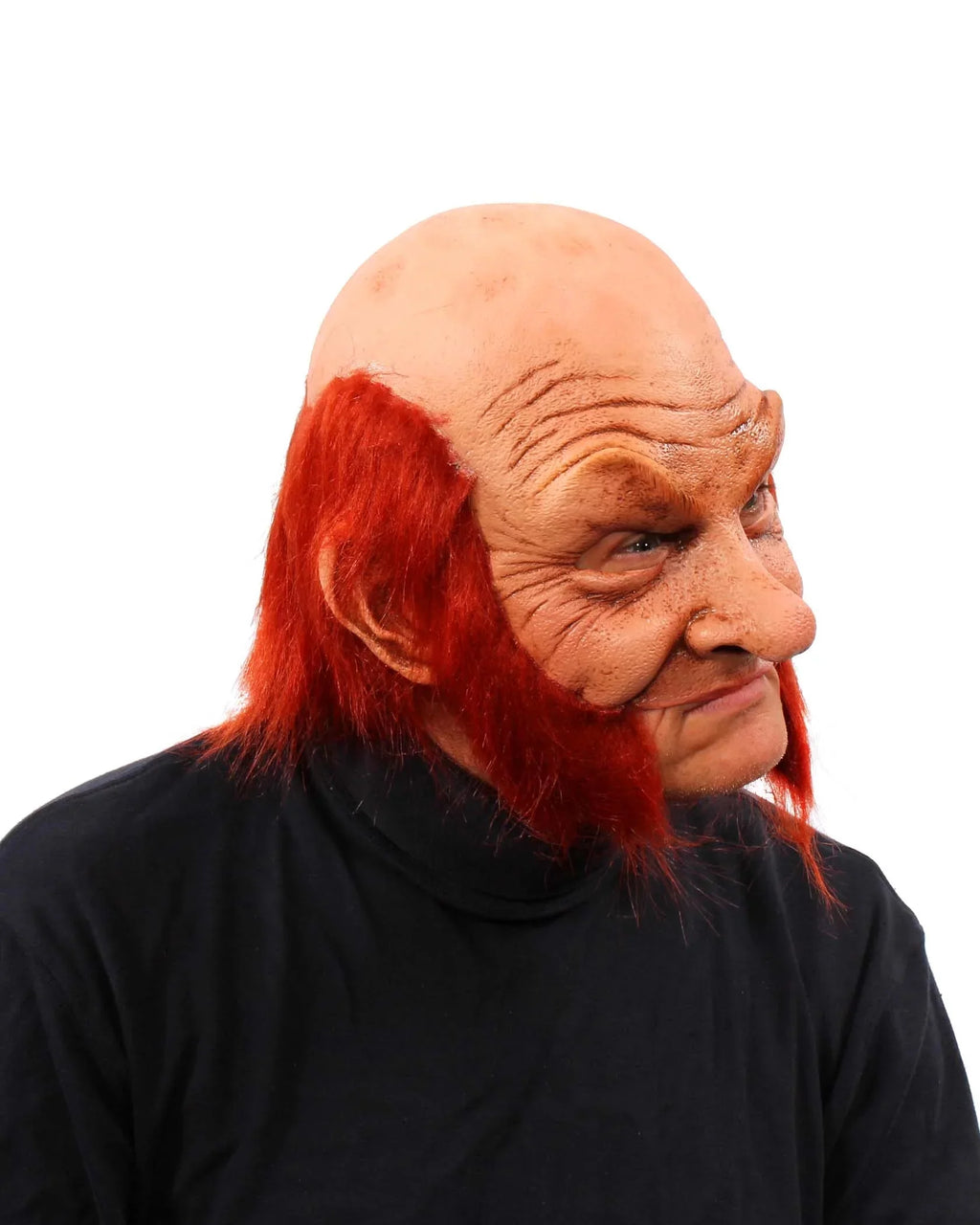 Leprechaun Half Mask w/ Hair