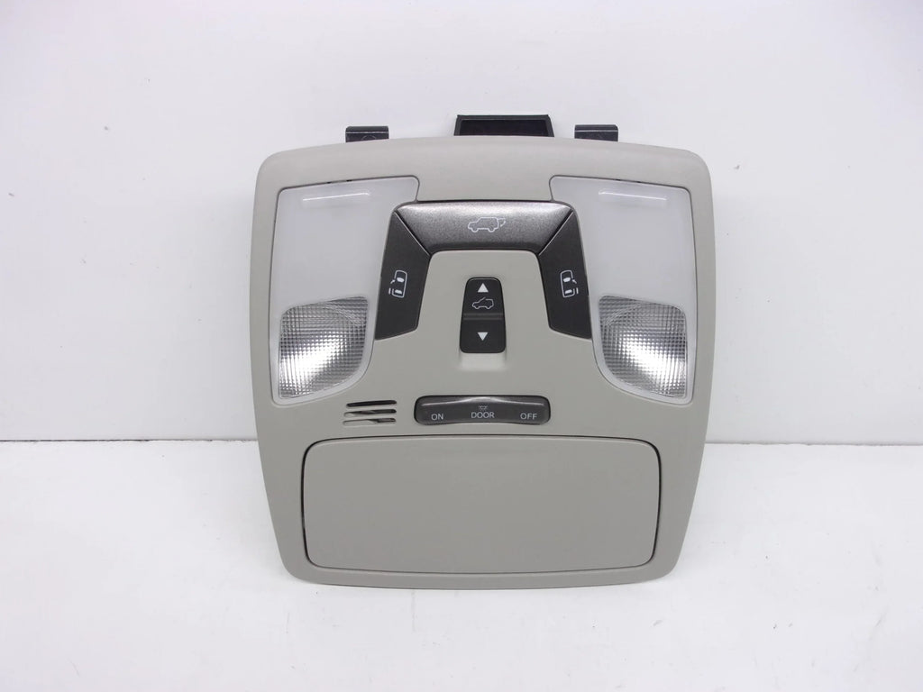 Pre-Owned 2015-2020 Toyota Sizeienna Gray Overhead Roof Center Console OEM (Good)