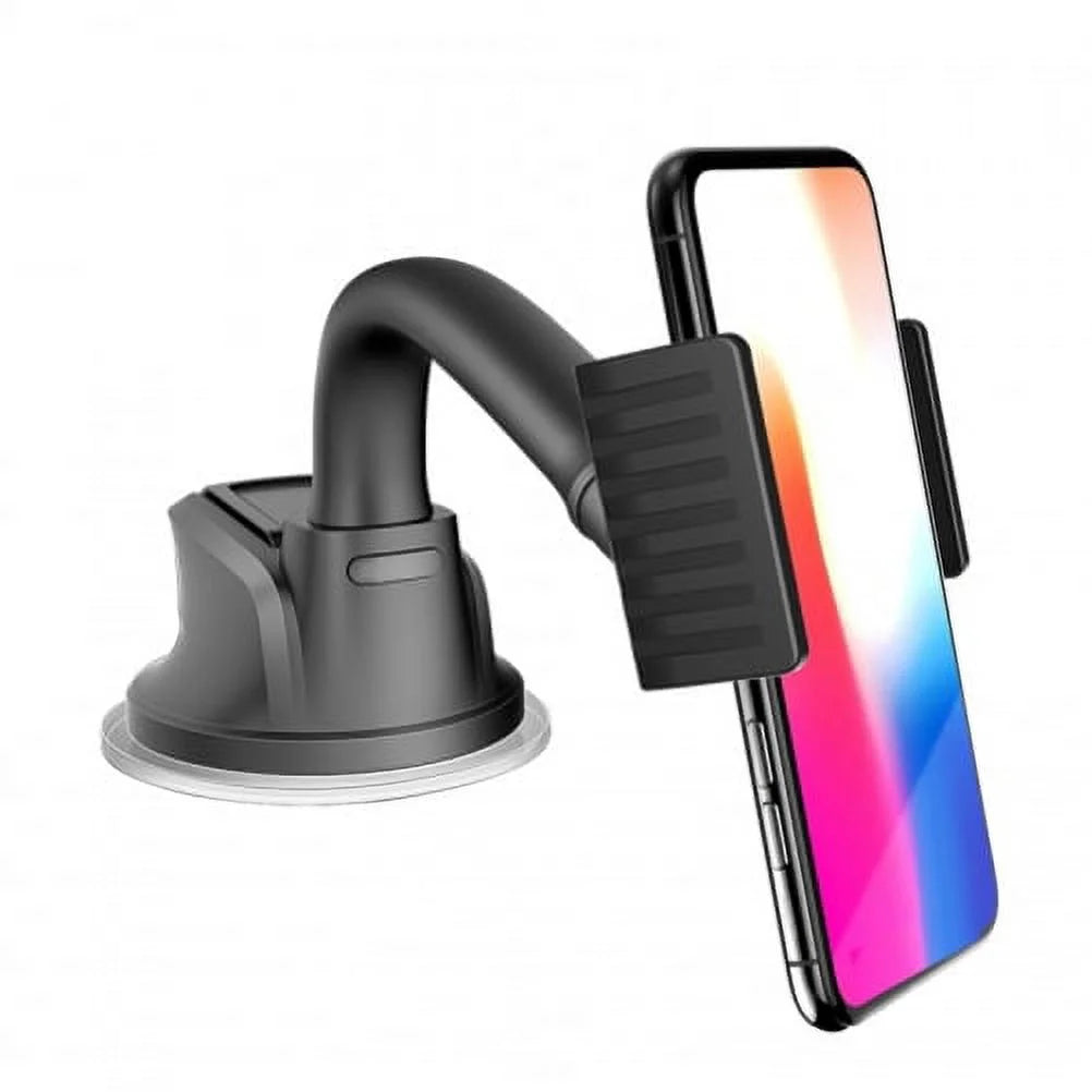 Windshield Dash Car Mount w Type-C 3.1A Charger A7R for Blackberry KEYone, Key2 LE - BLU G9, Vivo XI Plus 5 - CAT Size61 Size48c - Coolpad Legacy - Essential Phone (PH-1) - Google Pixel XL 3a XL 3